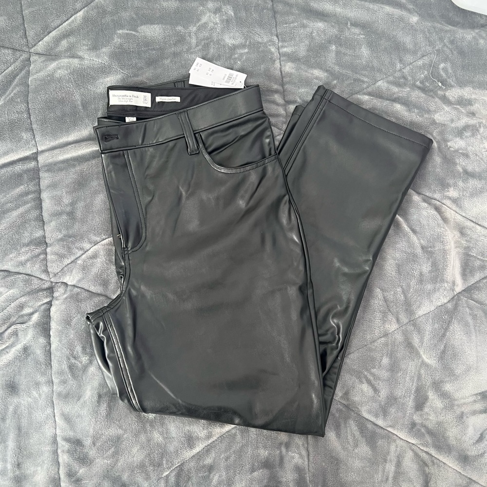 Abercrombie and Fitch Vegan Leather Pants